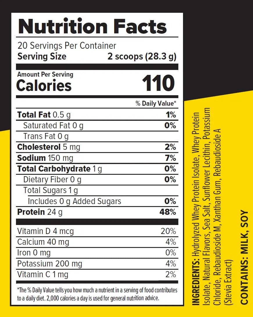 2ALPHA Recovery (25g Protein ) VANILLA - Make Ready Nutrition and 2Alpha