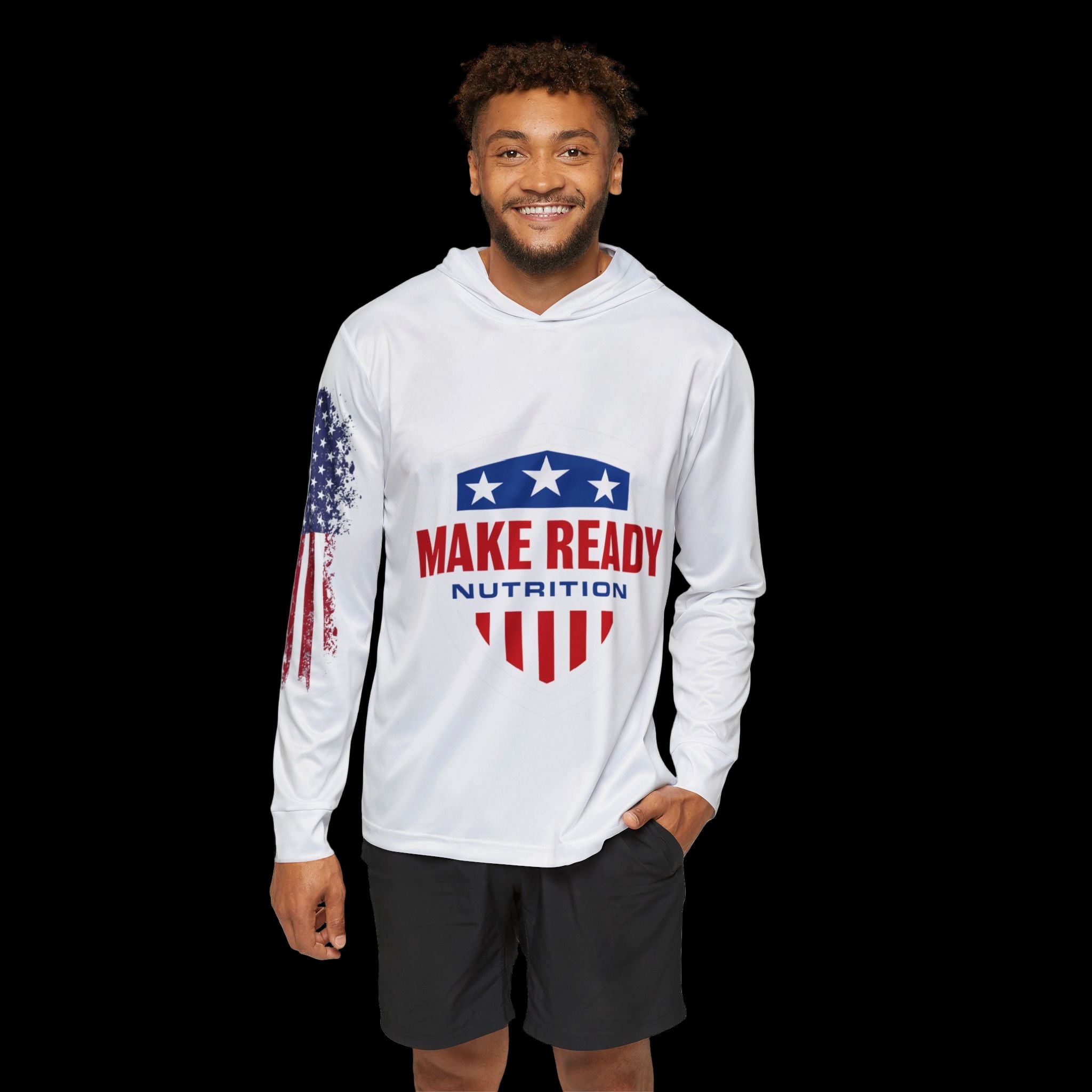 Sports Warmup Hoodie for Make Ready Nutrition - Make Ready Nutrition and 2Alpha